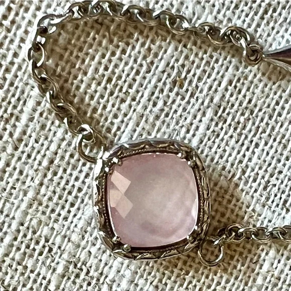 TACORI Multi-Colored Gem ‘City Lights Collection’ Long Necklace in 92.5 & 18K - Picture 13 of 15